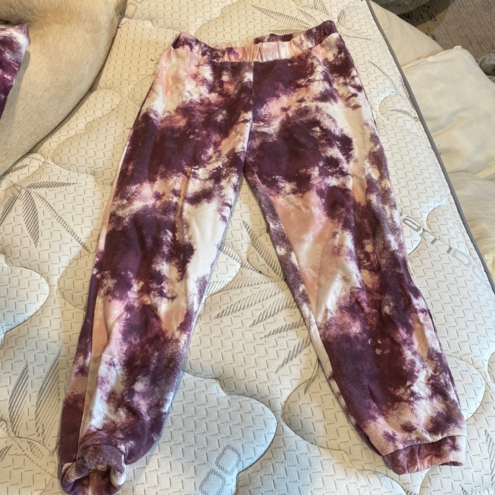 ZELLA pink/purple jogger sweatpants size small